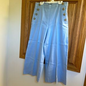 NWT. Size 6 Ann Taylor pleated flare pants.